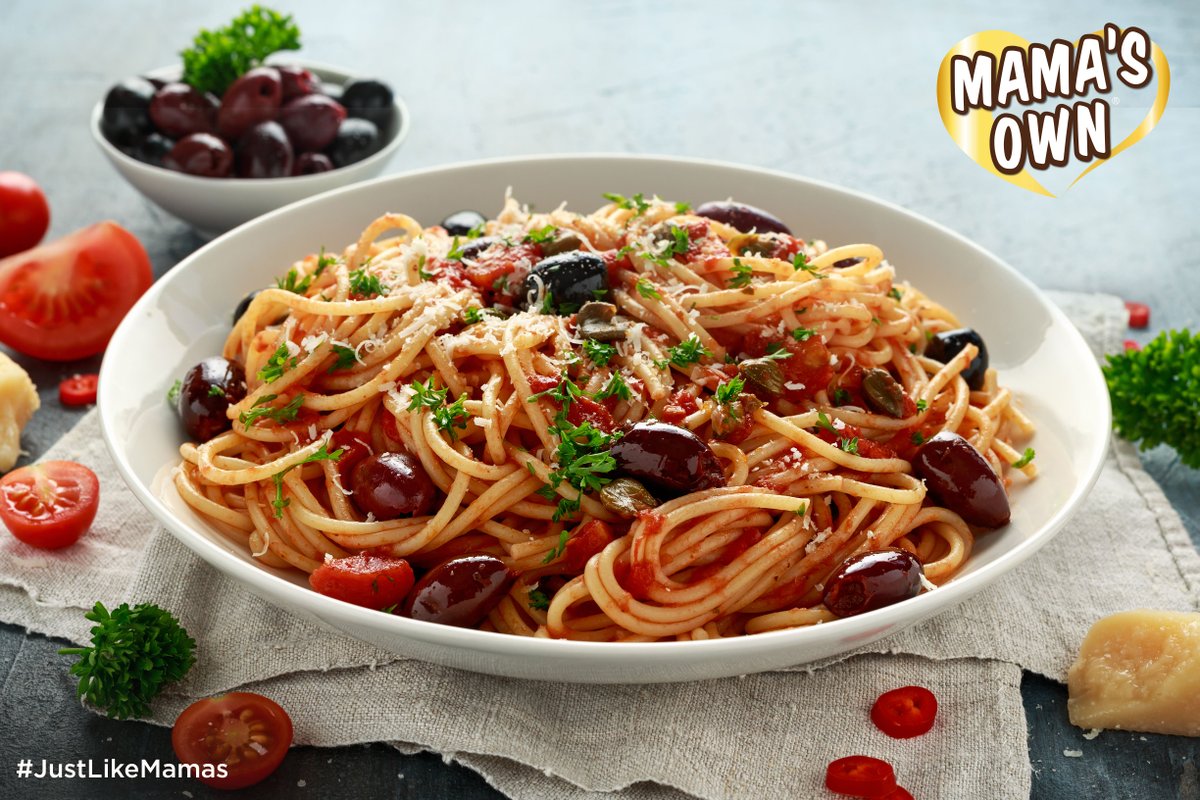 Don't be upsetti, eat some Spaghetti, You won't regretti! #JustLikeMamas