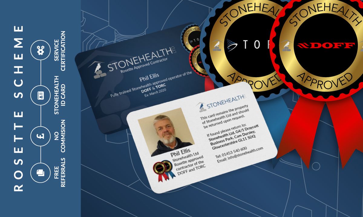 Stonehealth's tweet photo. 🏵 Join the Stonehealth Rosette Scheme. There are no fees to become a Stonehealth Rosette Approved Contractor. Rosette Approved contractors receive 5% OFF EVERYTHING! That includes Stonehealth machine servicing, products and parts.
#stonehealthrosette #stonehealth https://t.co/qVjO3xQsvl