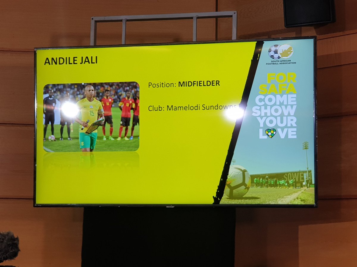 Velile_Mnyandu's tweet photo. Also making a return to @BafanaBafana are @Masandawana 's @andilejali870 , @KaizerChiefs's @GeorgeMaluleka &amp;  @lidodaduvha 's @ThaboMatlaba8 

#sabcnews #AFCON2021Q https://t.co/kF9prx6Hw4