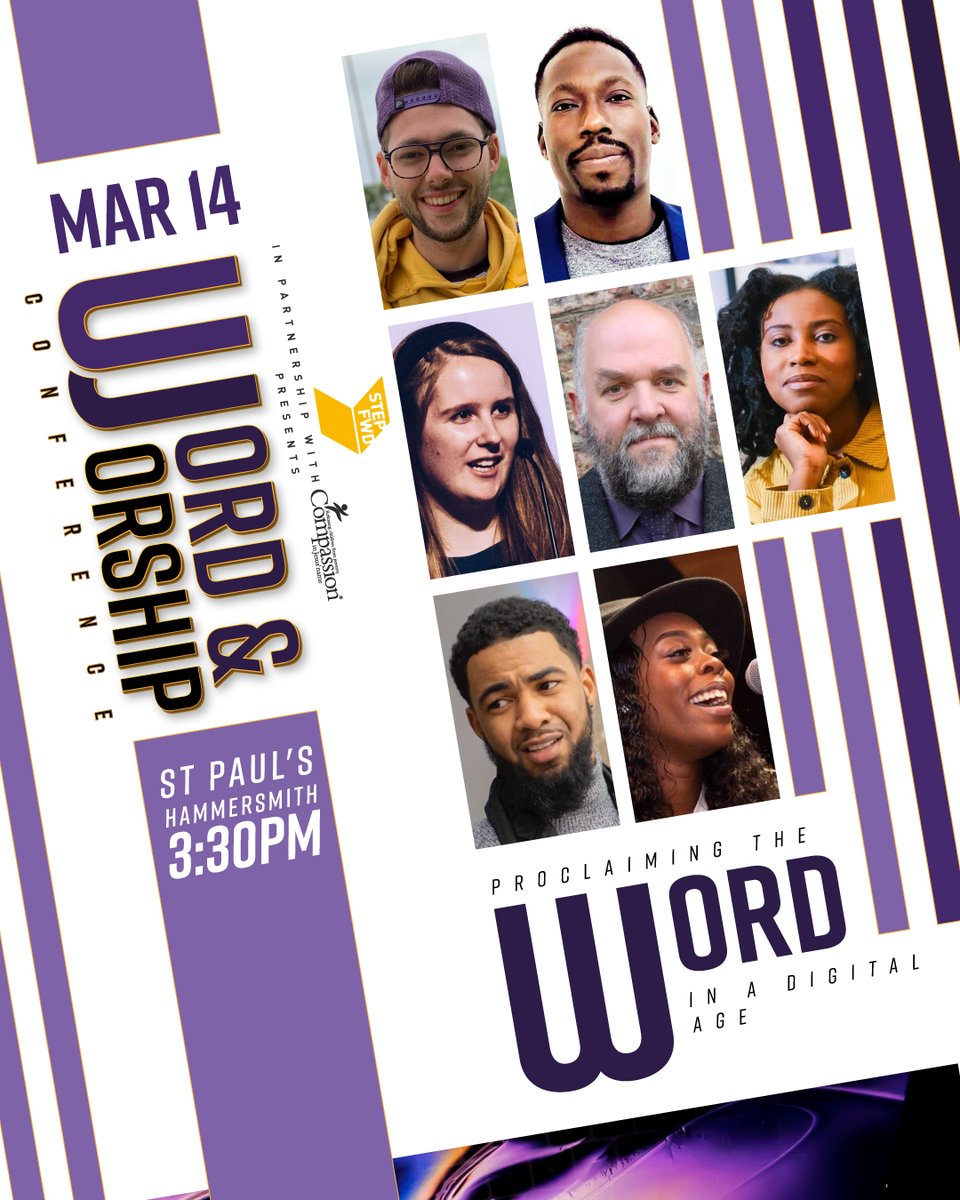 MCE_Updates's tweet photo. THIS SATURDAY in partnership with @compassionuk, @AStepFWD 1st event of 2020!

WORD &amp; WORSHIP CONFERENCE (WWC2020) - ‘Redefining for the Digital Age’

Spoken word, Mini-sermons, Panel discussions &amp; Creative worship with a twist!

Tickets: https://t.co/WaxPl98qG6

#MyChurchEvents https://t.co/VS99EZ1N8O