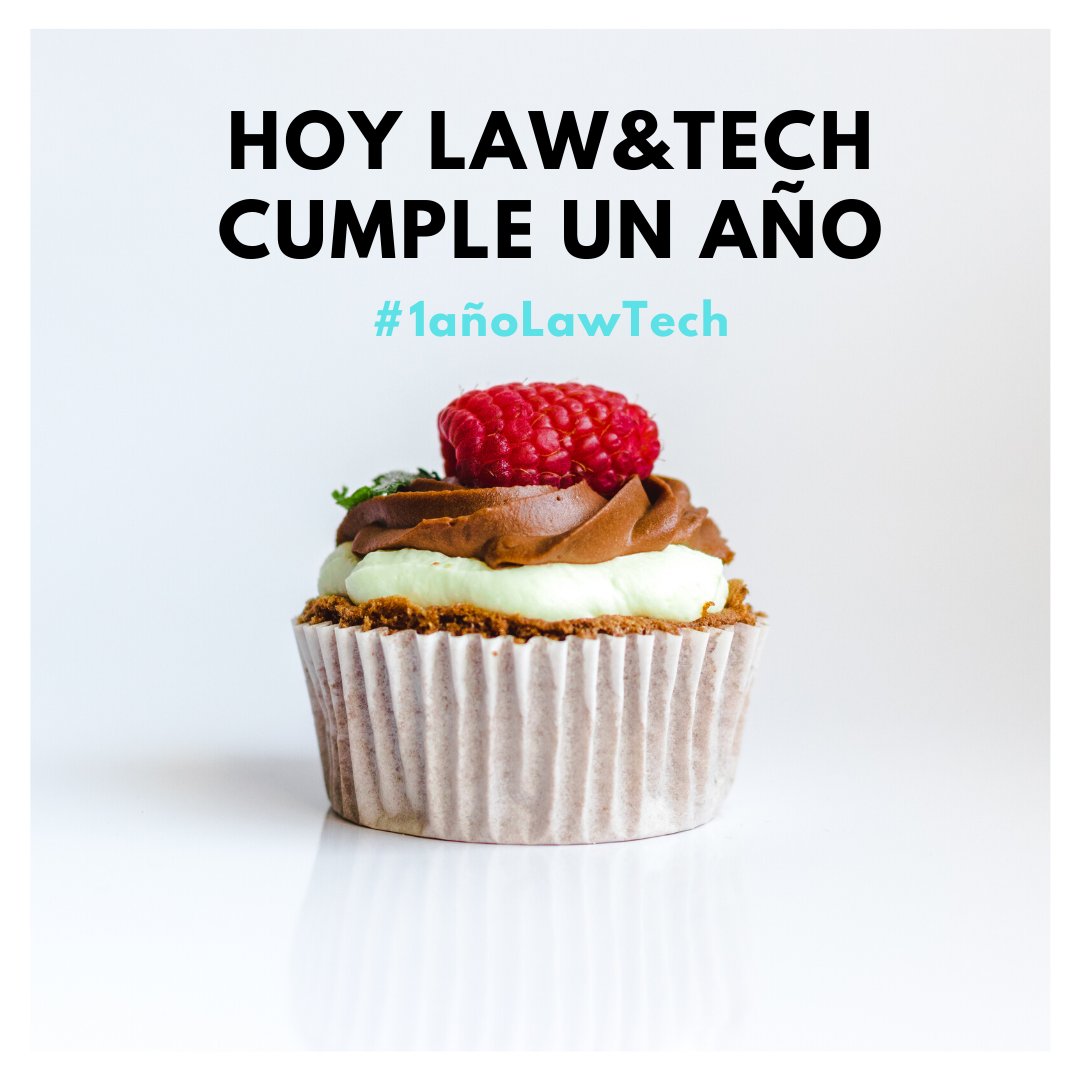 lawtechbcn's tweet photo. 🎂¡1añoLawTech! Un proyecto que nace de la idea de @juliabacaria de acercar el derecho en el mundo digital a todos los públicos y que un año después sigue creciendo. Vamos sobradas de energía y tenemos nuevas ideas para seguir adelante.,¡muchas gracias por el apoyo!🥰#1añoLawTech https://t.co/bF7LHo3iOP