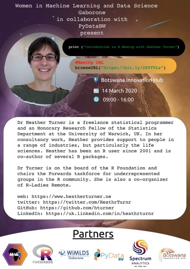 WiMLDS Gaborone tweet media