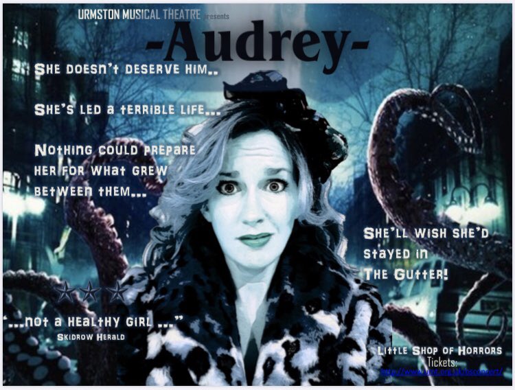UMT1911's tweet photo. Audrey “Gee it sure would be swell to get outta here...” 

🌱Little Shop of Horrors🌱 
31st March - 4th April
Tickets https://t.co/UX33nc87yo https://t.co/Fmp23QUKsJ