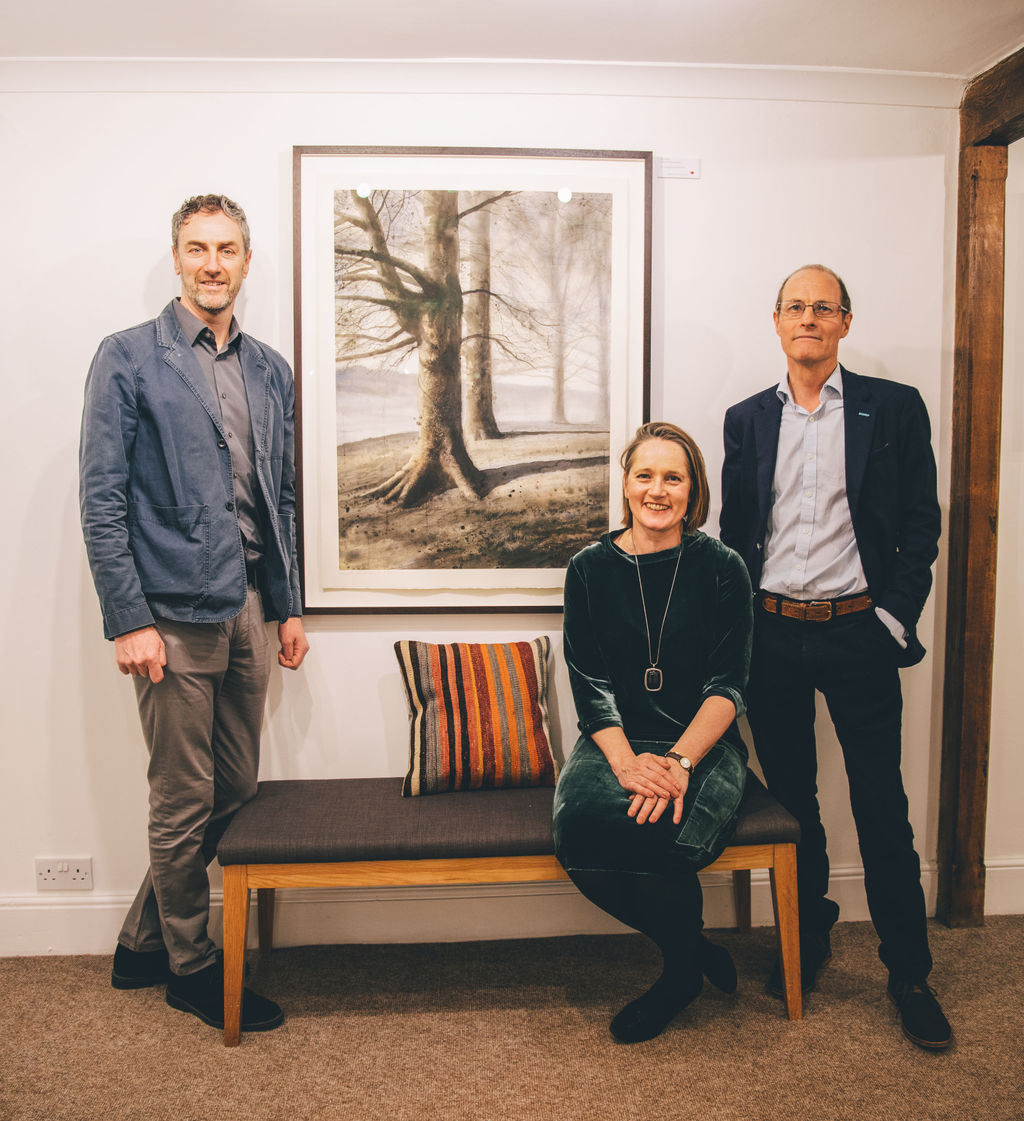 cookthepainter's tweet photo. Full House……Many thanks to @KevisHouse for a brilliant opening night of their Root &amp; Branch exhibition. Thanks also to Celiafilms for images
#art #petworth #trees #watercolour #exhibition https://t.co/PcFFagGXYD