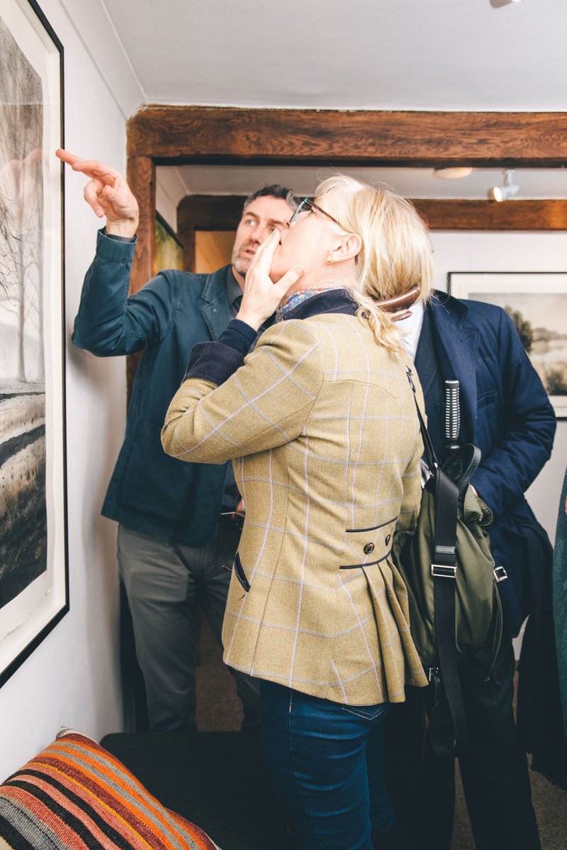 cookthepainter's tweet photo. Full House……Many thanks to @KevisHouse for a brilliant opening night of their Root &amp; Branch exhibition. Thanks also to Celiafilms for images
#art #petworth #trees #watercolour #exhibition https://t.co/PcFFagGXYD