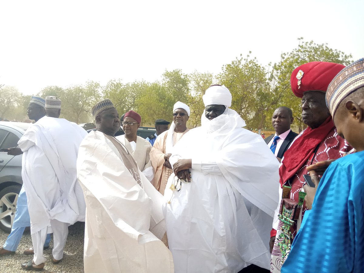 In Argungu to receive <a href="/MBuhari/">Muhammadu Buhari</a> for Agricultural show as part of the events of Argungu international fishing and cultural festival.