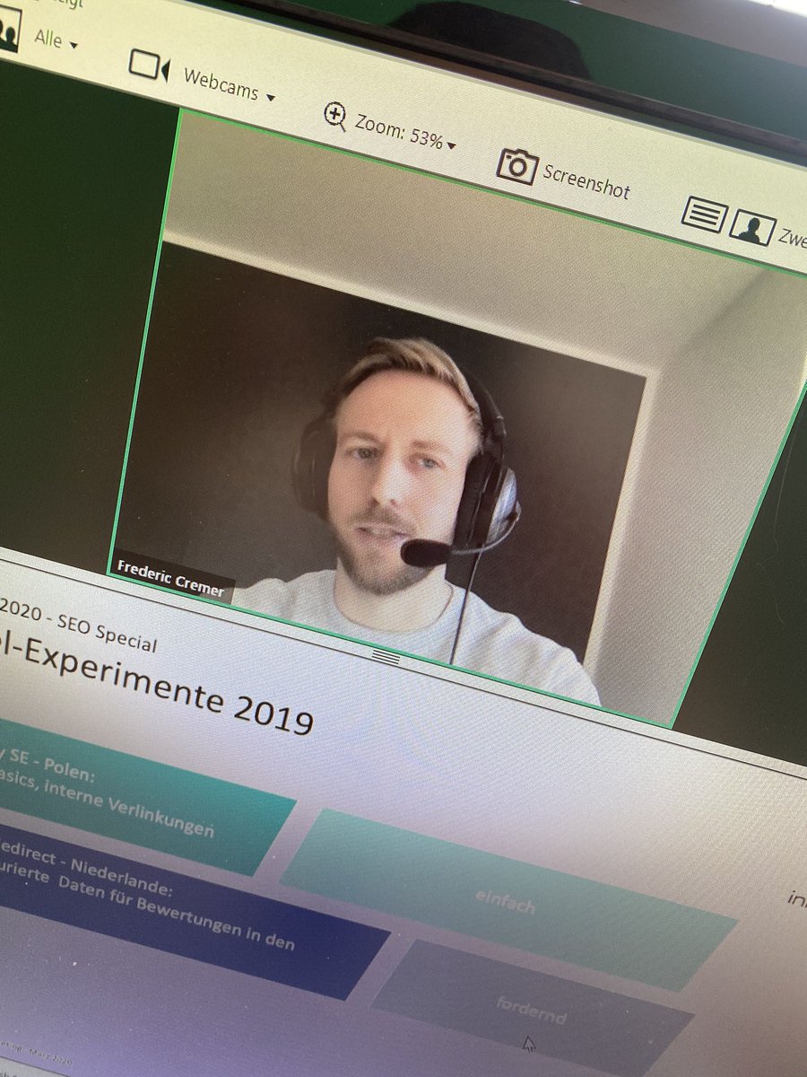 Florian Cremer (<a href="/CremerFrederic/">Frederic Cremer</a>) von <a href="/C3_content/">C3</a> / <a href="/innogy/">Ted.</a> über die Herausforderungen von Enterprise SEO. #digitalbash20 SEO Special
