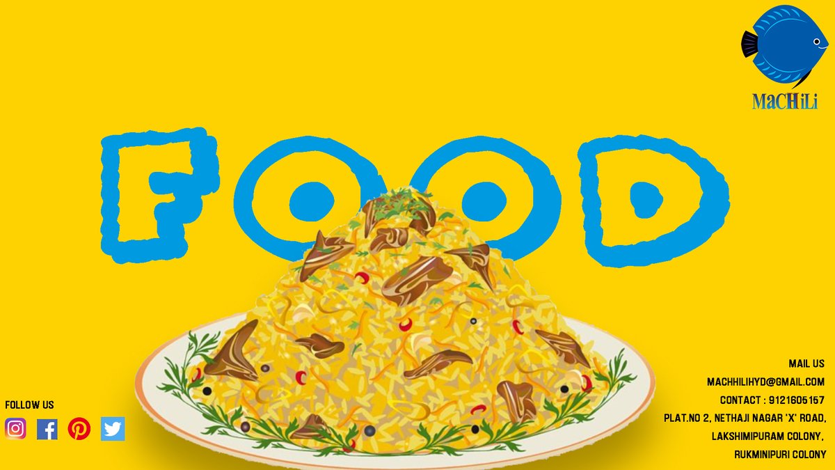 Machhilihyd's tweet photo. Food is symbolic of love when words are inadequate.

For more details, can visit : https://t.co/x5cvNoDKmj

#food #machhili #foodlovers #foodporn #foodphotography #foodie #thursdayspecial #foodspecial #foodbeverages #hyderabad #hyderabadfoodie #hyderabadfood https://t.co/ofZpAThtQc