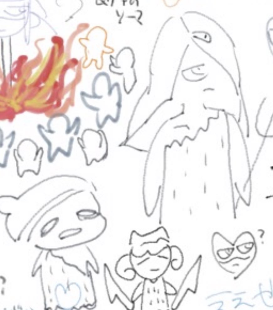 描いてもろた 