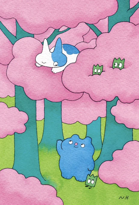 Cherry blossom. 