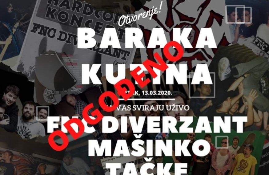 Sigurnost naših fanova je za FNCD apsolutni prioritet i od toga ne odstupamo ni milimetar sve ove godine, uvijek smo pazili da se svi vi koji dolazite na naše koncerte osjećate sigurno i dobro! I zato, odgađamo koncert u Kutini dok se stvar ne smiri...