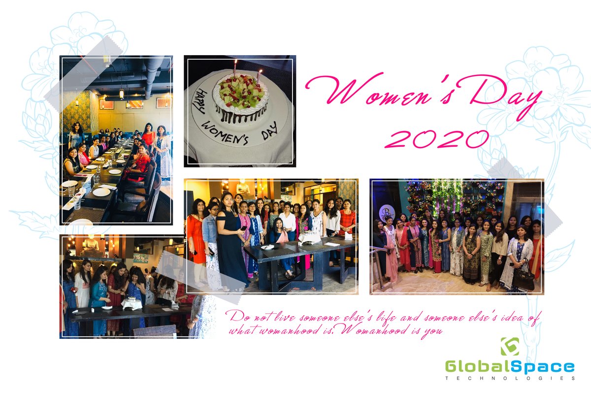GlobalSpaceTec's tweet photo. GlobalSpace honors women all over the world. Here is a glimpse of our celebration on womens day. #WomensDay2020 https://t.co/NQhkZ4GKVk