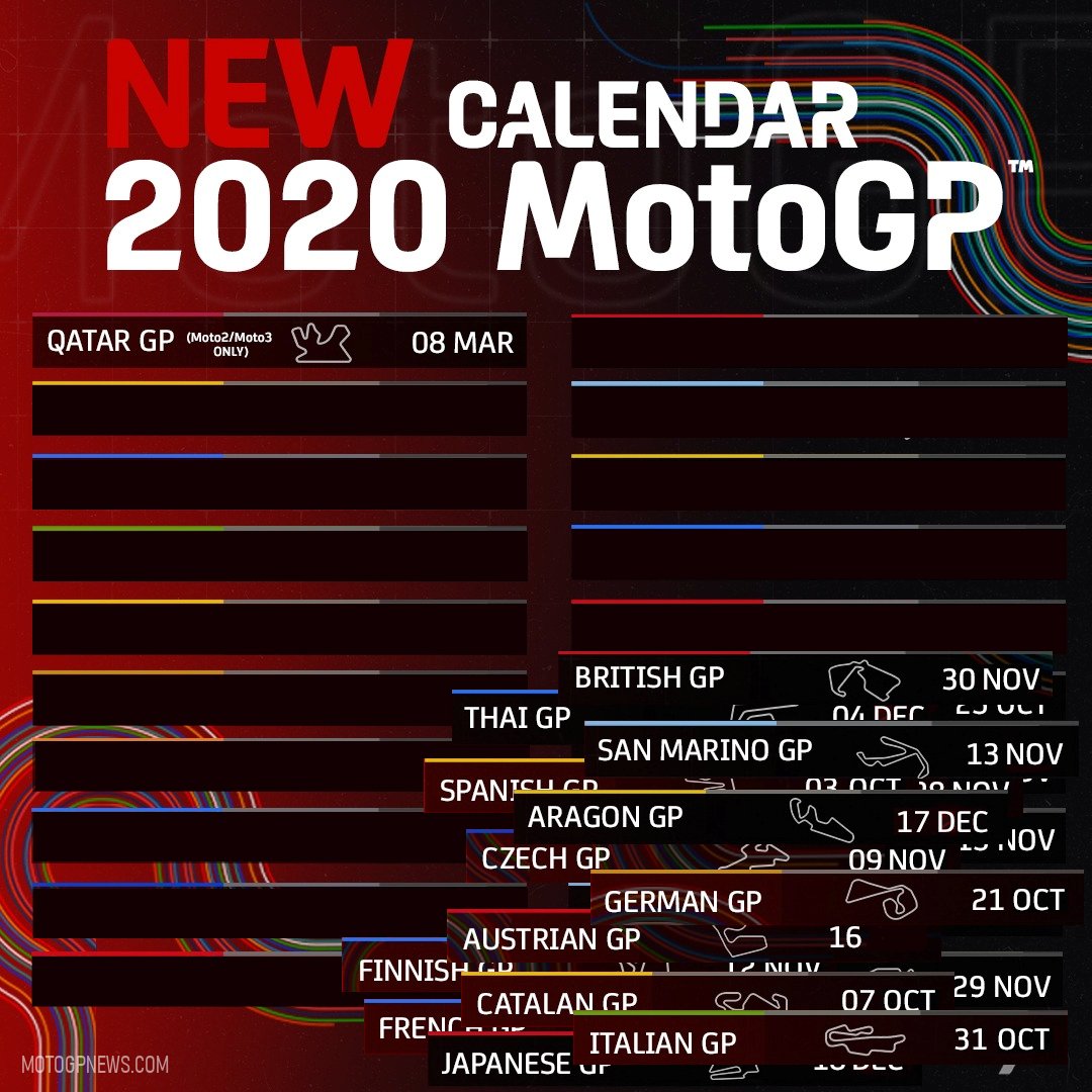 MGPStuey's tweet image. New calendar released...

#MotoGP #winter #MotoGPNews