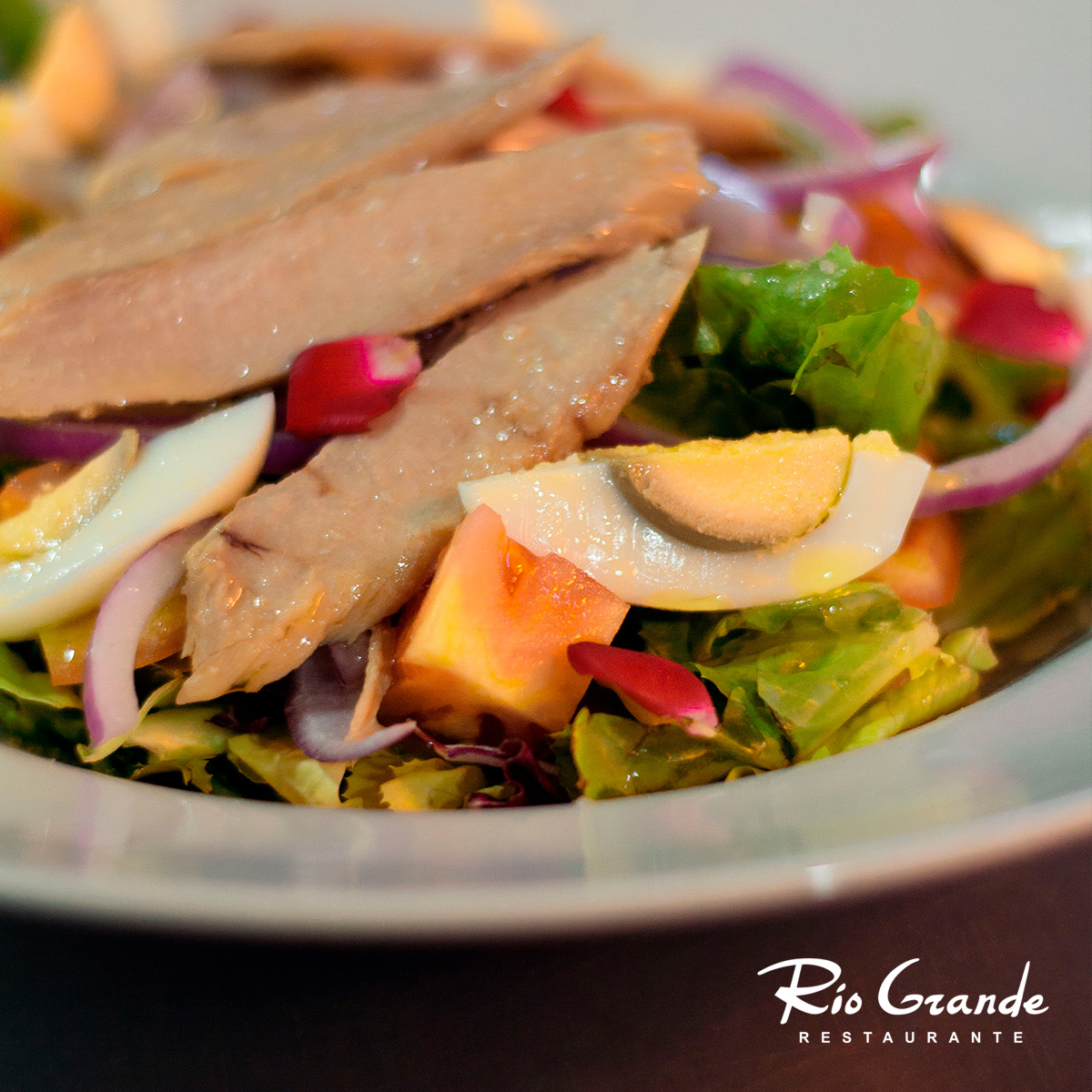 RioGrandeSev's tweet photo. Con la llegada del buen tiempo, las ensaladas son las reinas de los entrantes.
#RestauranteRioGrande #Terraza #Restaurante #Eventos #Sevilla #CocinaHonesta https://t.co/llp3i8oIi2