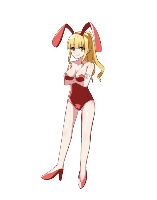 バニー4人目。これで終わり。なんでこんなことやってるのかもう覚えてないけれど、やりきったの良い事です。えらい。 