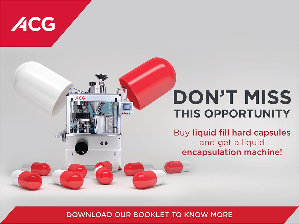 ACGWorld's tweet photo. What if you can get hard capsules together with a liquid capsule-filling machine? Well, this the opportunity for you! Buy liquid filling hard capsules from us and get a liquid encapsulation machine! Download our booklet to know more. https://t.co/kxyt2EPufK #pharma #liquidfill https://t.co/dgRMRj06sq