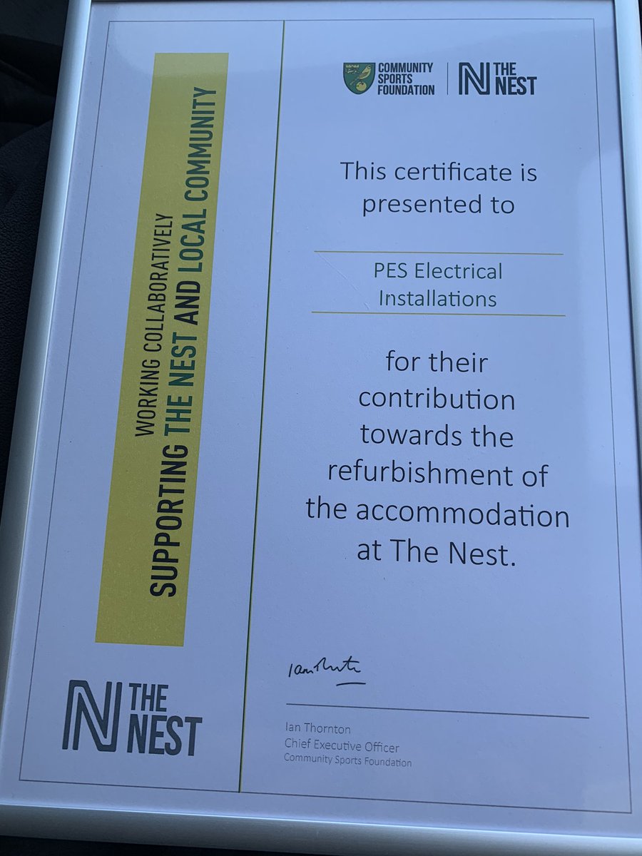 Proud to have supported this project for <a href="/NorwichCityCSF/">Norwich City CSF</a> @CSFfundraising working with the great team from <a href="/Lovell_UK/">Lovell</a>