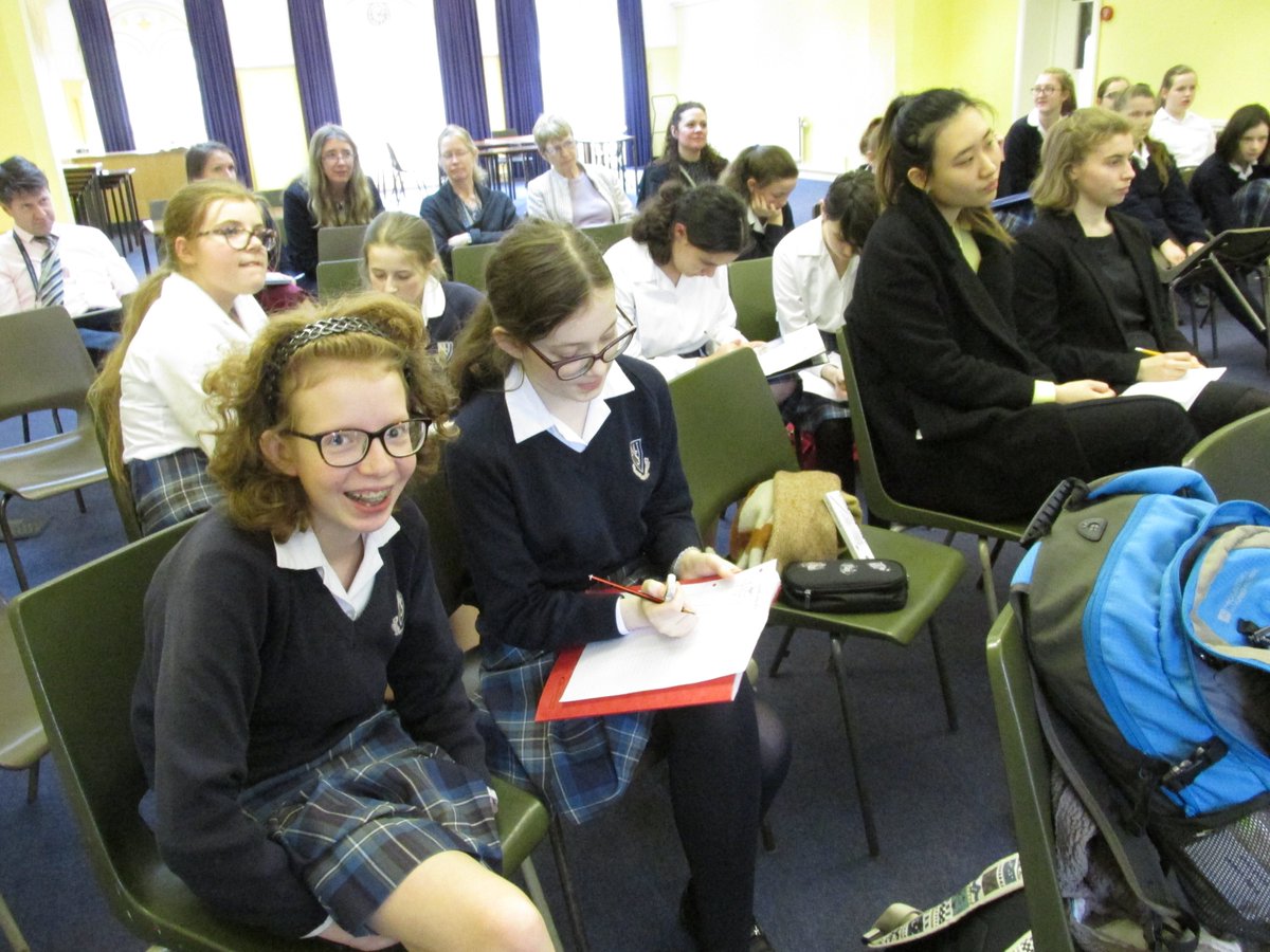 msj_library's tweet photo. We challenged the Academic Scholars to play Call My Bluff yesterday at their lunchtime platform. They had researched some great words & lots of discussion about the correct definitions. The Yr 12 team won, but only by 2 points. Well played everyone! #scholars #msjlife https://t.co/1vasp3ScIc