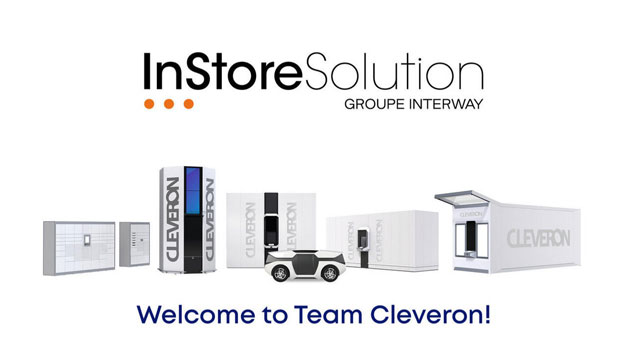 GroupeInterway's tweet photo. InStore Solution (filiale de @GroupeInterway) devient le distributeur officiel de @Cleveron_Robots en France, leader des lockers robotisés #teamcleveron!

https://t.co/unO5QjqvE8

#cleveronrobots #omnichannel #retail #omnicanal  #instoresolution #groupeinterway #interway https://t.co/8CpSqEKlOH