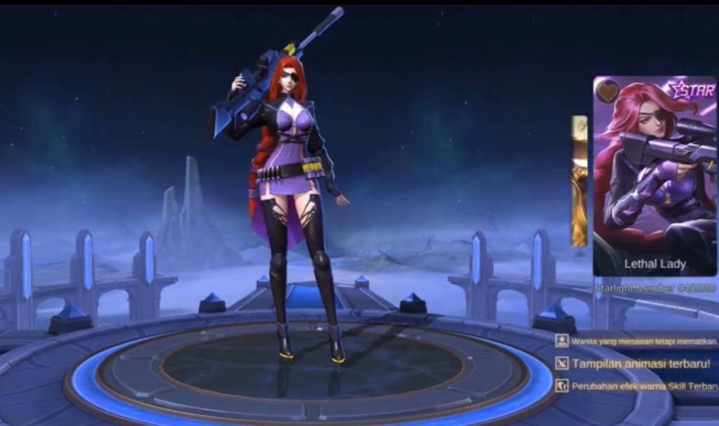 Mobile Legends Characters Lesley - Michael Redmon