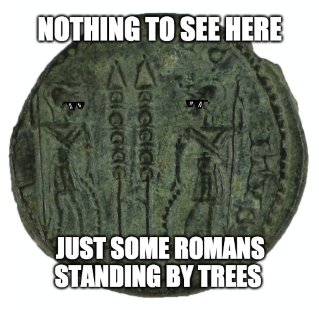 Helping fill the gap In Fourth Century Roman coin memes since 2020- Your Welcome #RomanCoins #romanmemes #GloriaExercitvs #Coins  #Roman #numismatics #romanbritain #CoinMemes