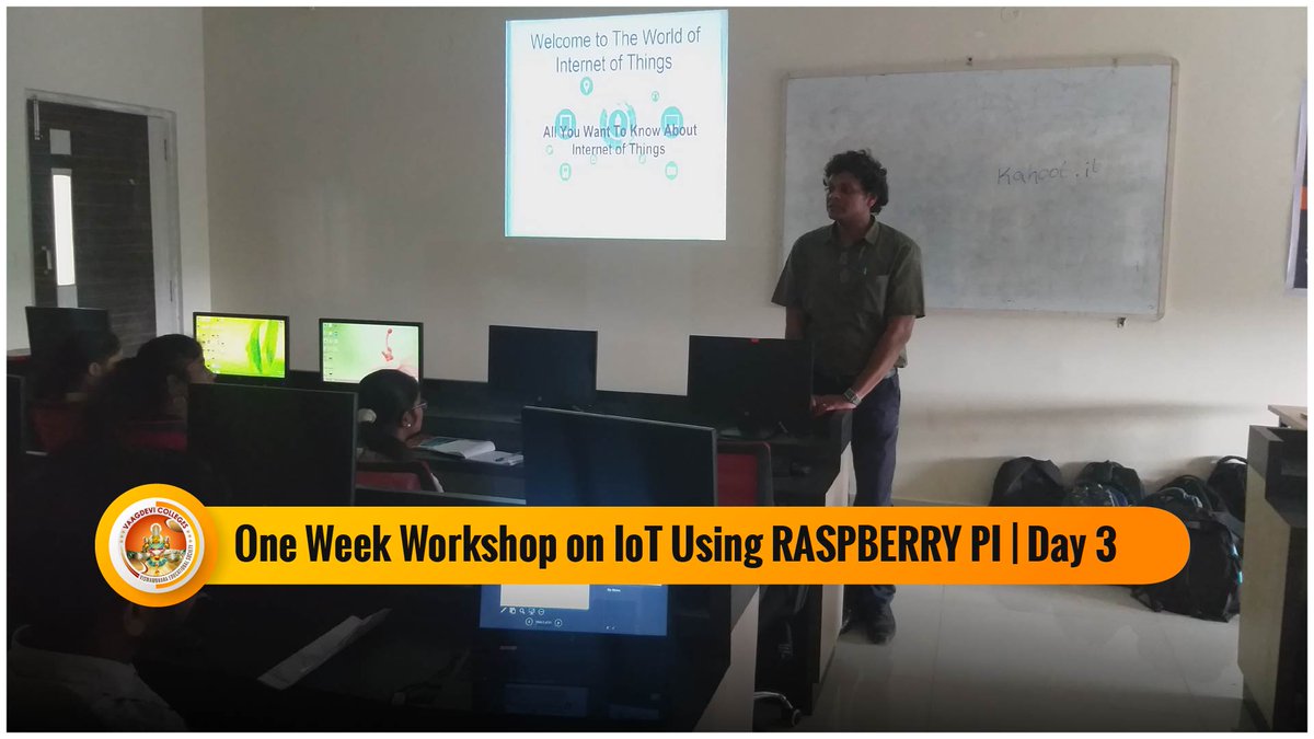 VECWarangal's tweet photo. Academicians provide in-depth knowledge for students to build their own IoT Projects using Raspberry Pi on the third day of the workshop organised by CSE department.
Visit us on : https://t.co/WC1zpM4umv
#CSEDepartment #IOT #RaspberryPI #Workshop #IOTWorkshops #VEC #VECW https://t.co/sDPHPLfFX7