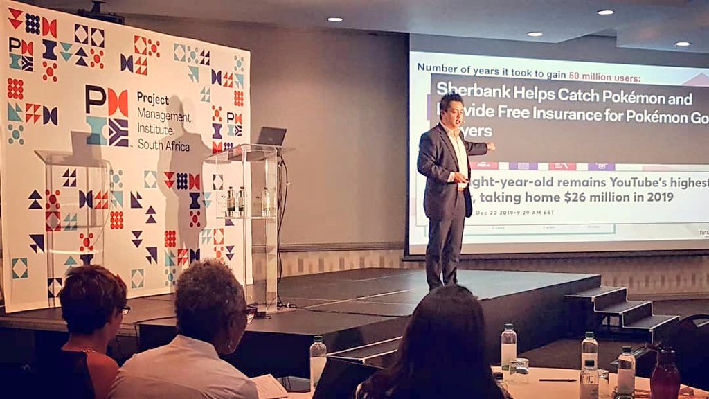 PMISouthAfrica's tweet photo. @wingnuts123 your words inspire others to dream more, learn more, do more and become more...thank you
#PMSUMMIT2020 #thursday #projectmanagement #PMI #innovation #ArtificialIntelligence https://t.co/v168JkzUhr