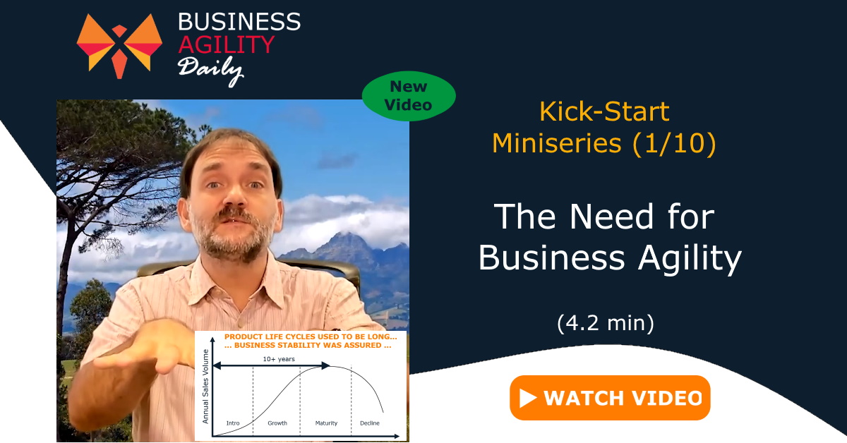We talk about it, but do we really know what it is? <a href="/mathias/">Mathias Bynens</a> shares our thinking about the "Need for Business Agility". This is episode 1 of 10 as we explore the why, the what and the how of kick-starting our evolution. xuviate.com/need-for-busin…