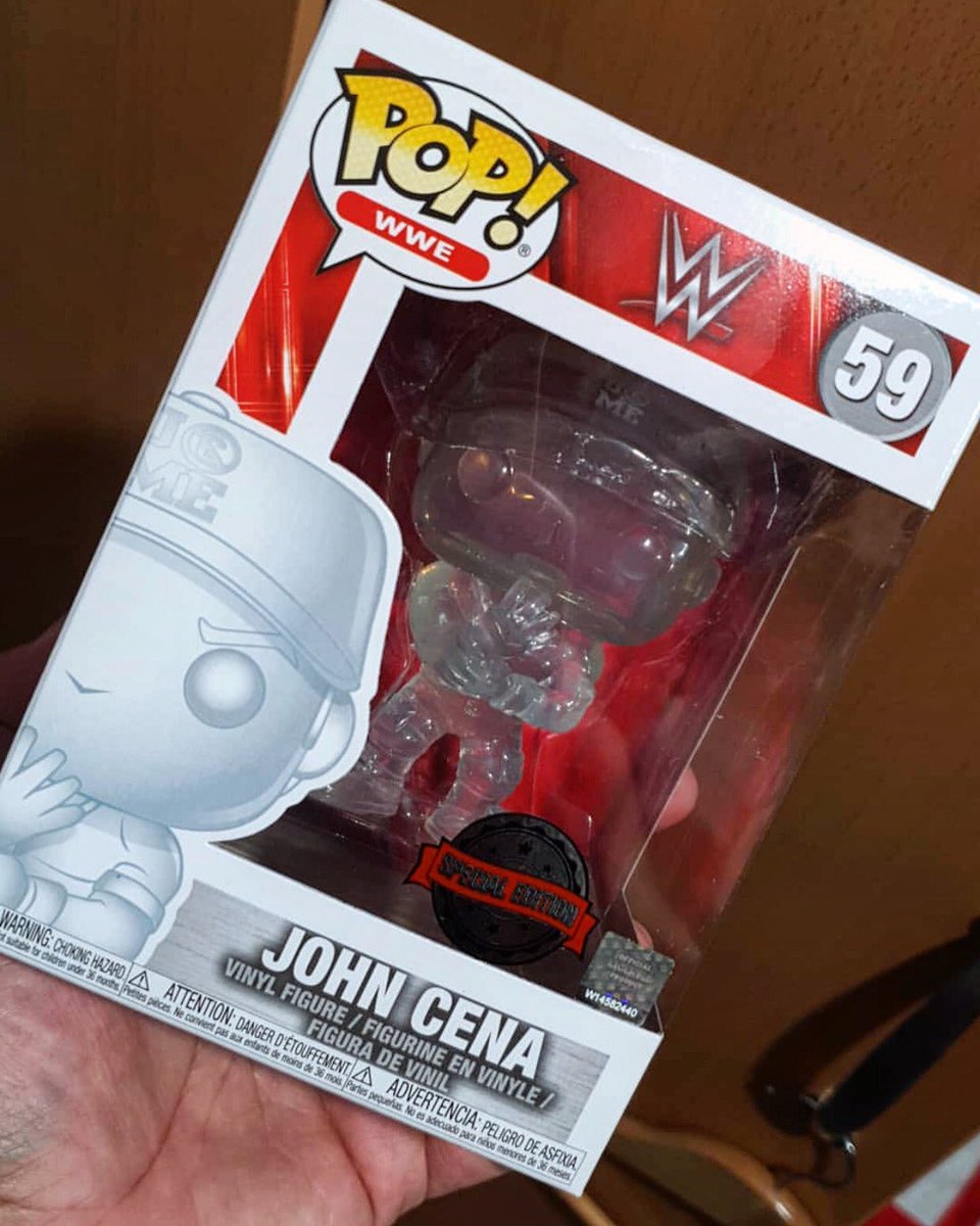 john cena transparent funko pop