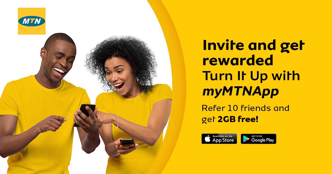 “Enjoy 2GB free data daily when you invite family and friends to download m...