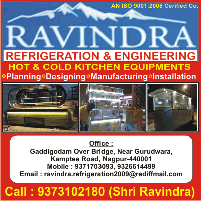 vidarbhads's tweet photo. Ravindra Refrigeration & Engineering Nagpur, mfrs & supplier of #FoodCounters, #FoodStalls, #Freezers, #CateringKitchenEquipment, #HotAndColdKitchenEquipments, #WaterCooler #RefrigerationEquipments Manufacturers In Nagpur. Call For Enquiry on 9373102180, 9371703093, 9326614499 https://t.co/RhD2S51gzF