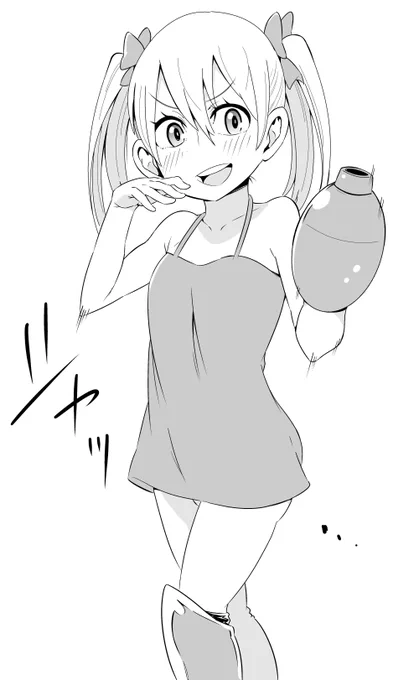 昔描いたロックマンのロールちゃん(?)が出てきましたので貼っておきますね。 