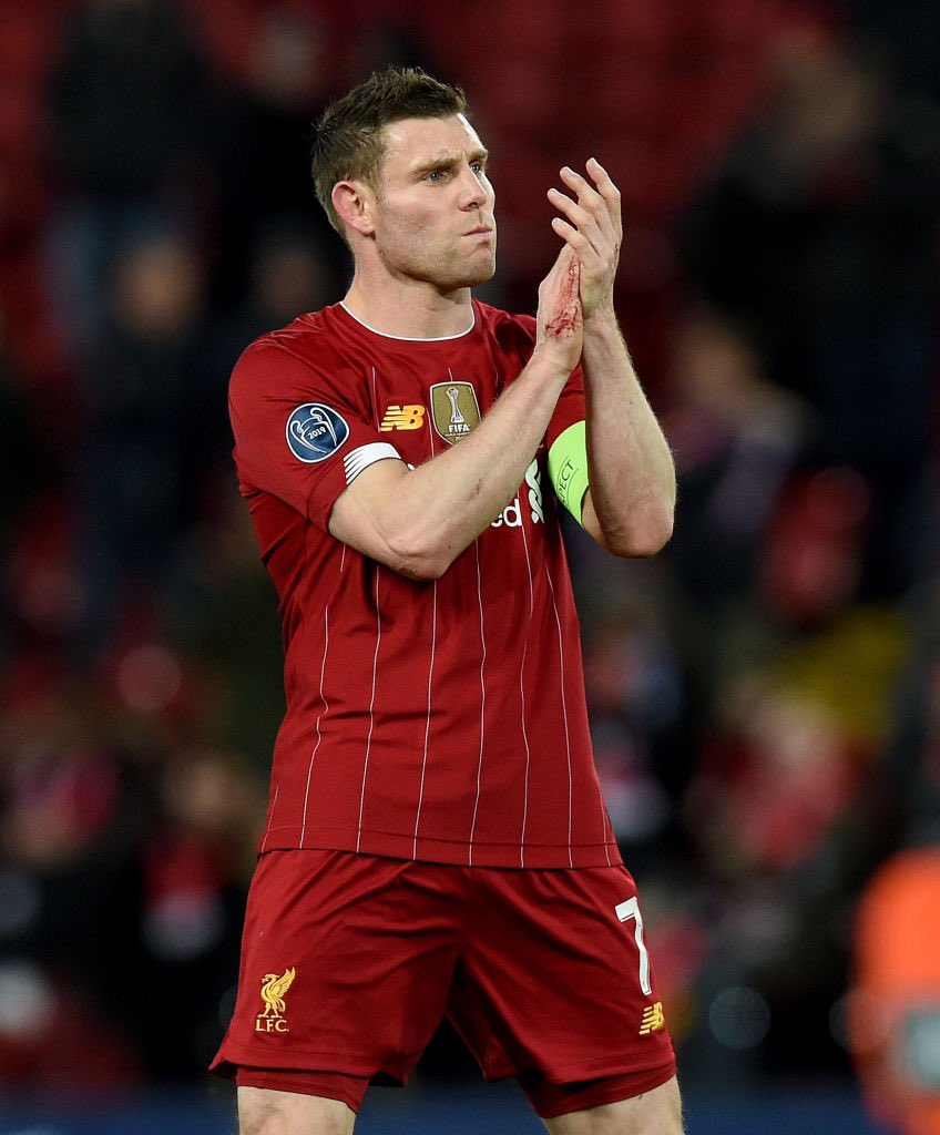 James Milner tweet media