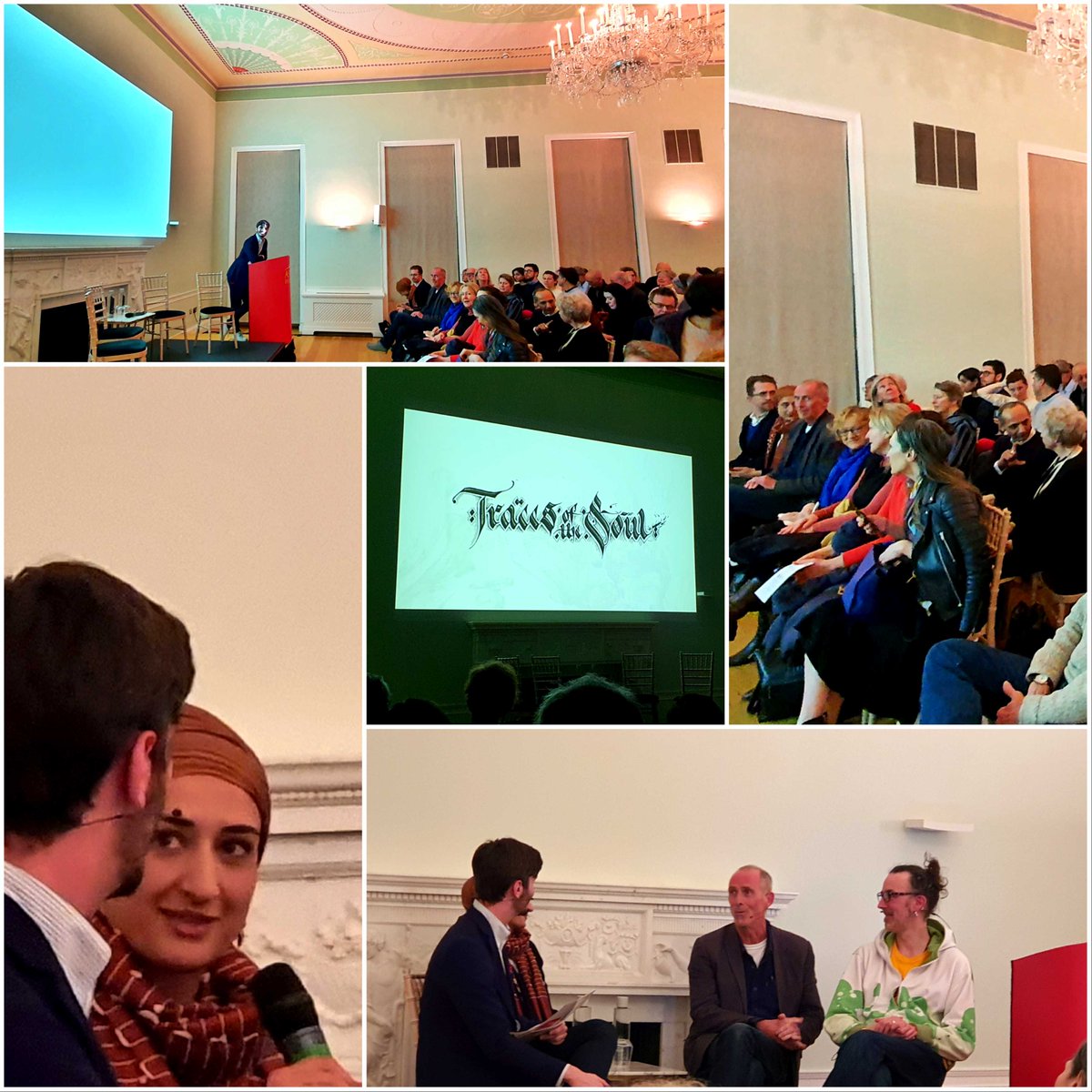 Storm_Post's tweet photo. At the #TracesoftheSoul screening last night with a special Q&amp;A panel (Director Martin Cooper, Director of Photography Adrian Storey &amp; Artist Soraya Syed @ArtofthePen). Fantastic evening and we're really proud to have worked on this! 🎞️🖋️

#Calligraphy #ElSeed #Perception https://t.co/fQKz0wxcSF