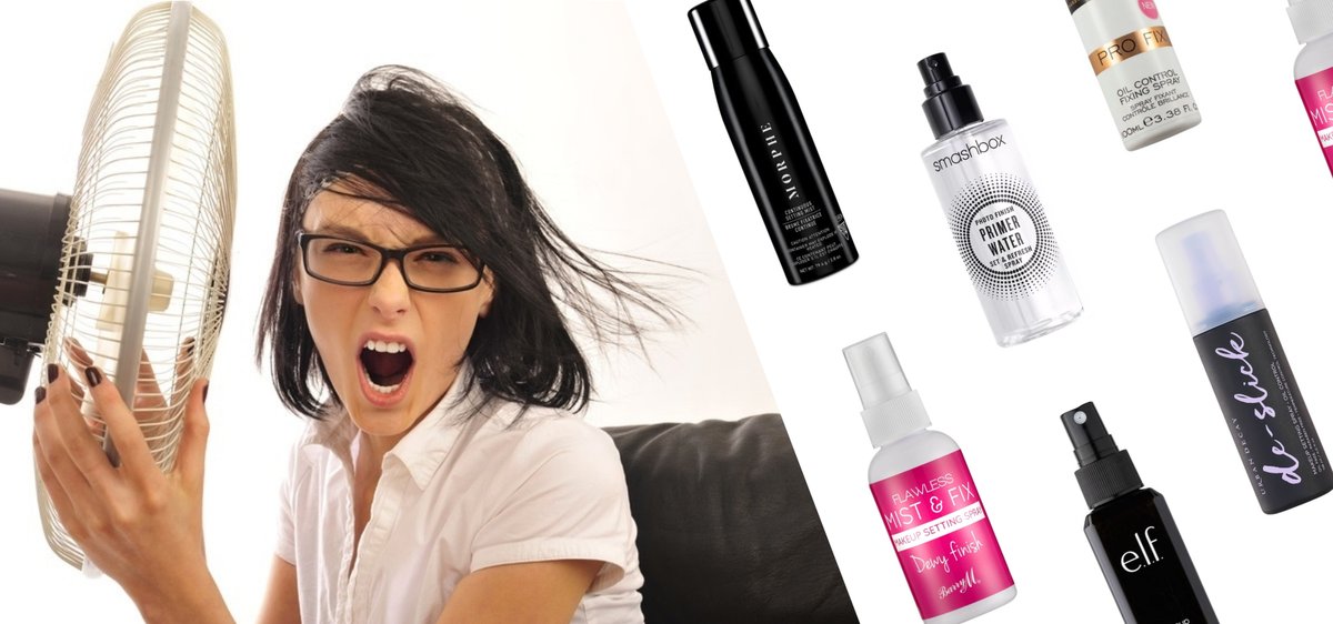 GlamGeek's tweet image. The 10 Best Setting Sprays to prevent a Makeup Meltdown! ow.ly/drY050yJL8I 
#settingspray #makeup #beauty #fixingmist #morphe #elf #urbandecay #barrym #smashbox