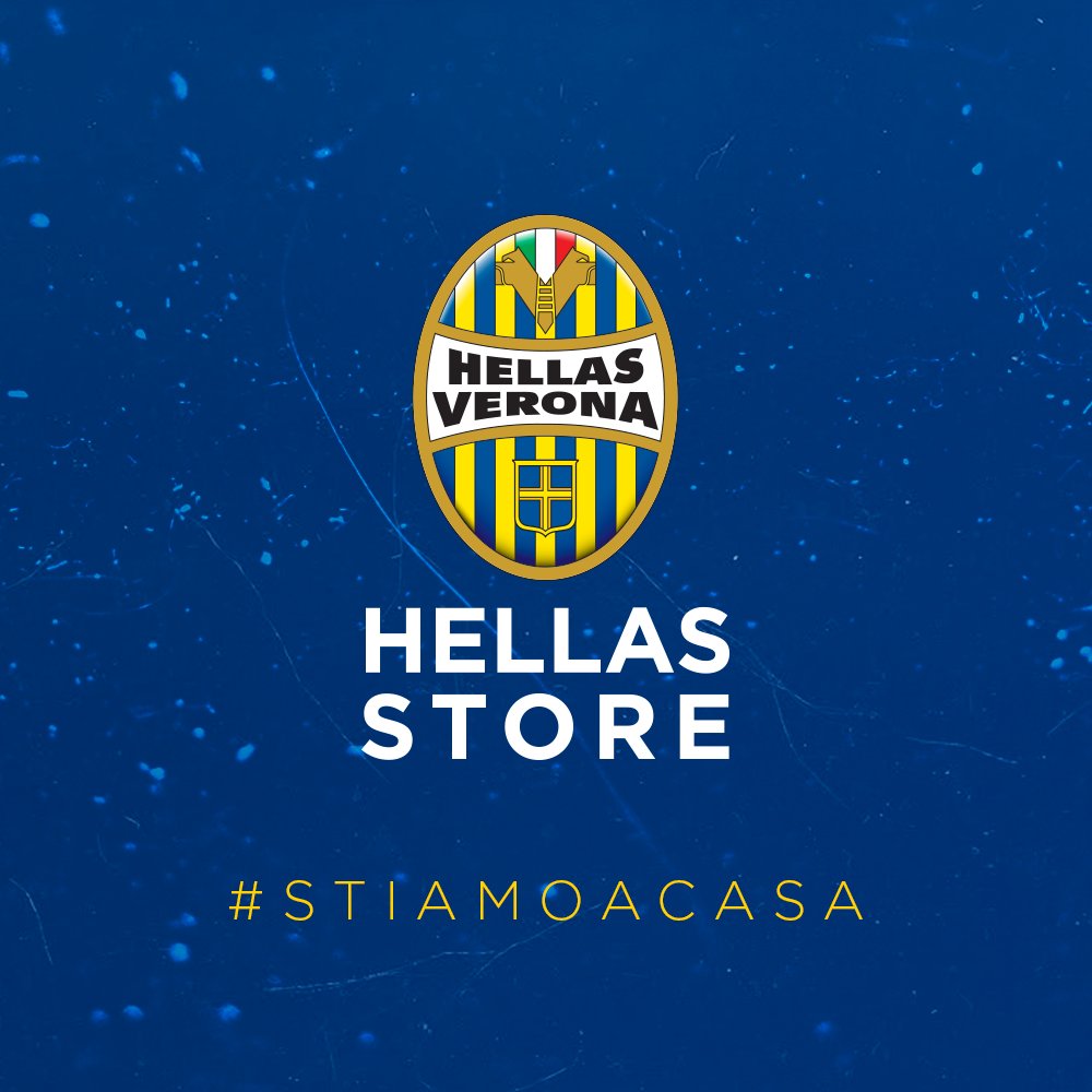 HellasVeronaFC's tweet photo. #RESTIAMOACASA: l’Hellas Store rimane attivo online
Leggi qui ➡️ https://t.co/FA5sen91QR
#HVStore #HellasStore https://t.co/YnOl2JuCT9