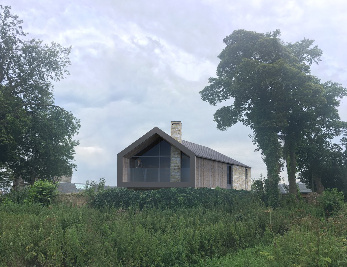 hacklanddore's tweet image. Delighted that our proposal for the detached house in Tower Mains, Liberton, has received a planning consent on appeal.