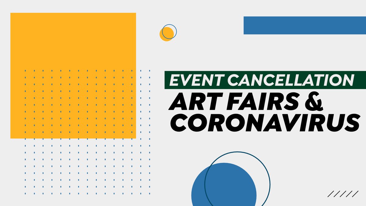 We have provided some useful information regarding event cancellation. loveartinsurance.co.uk/event-cancella… #coronavirus