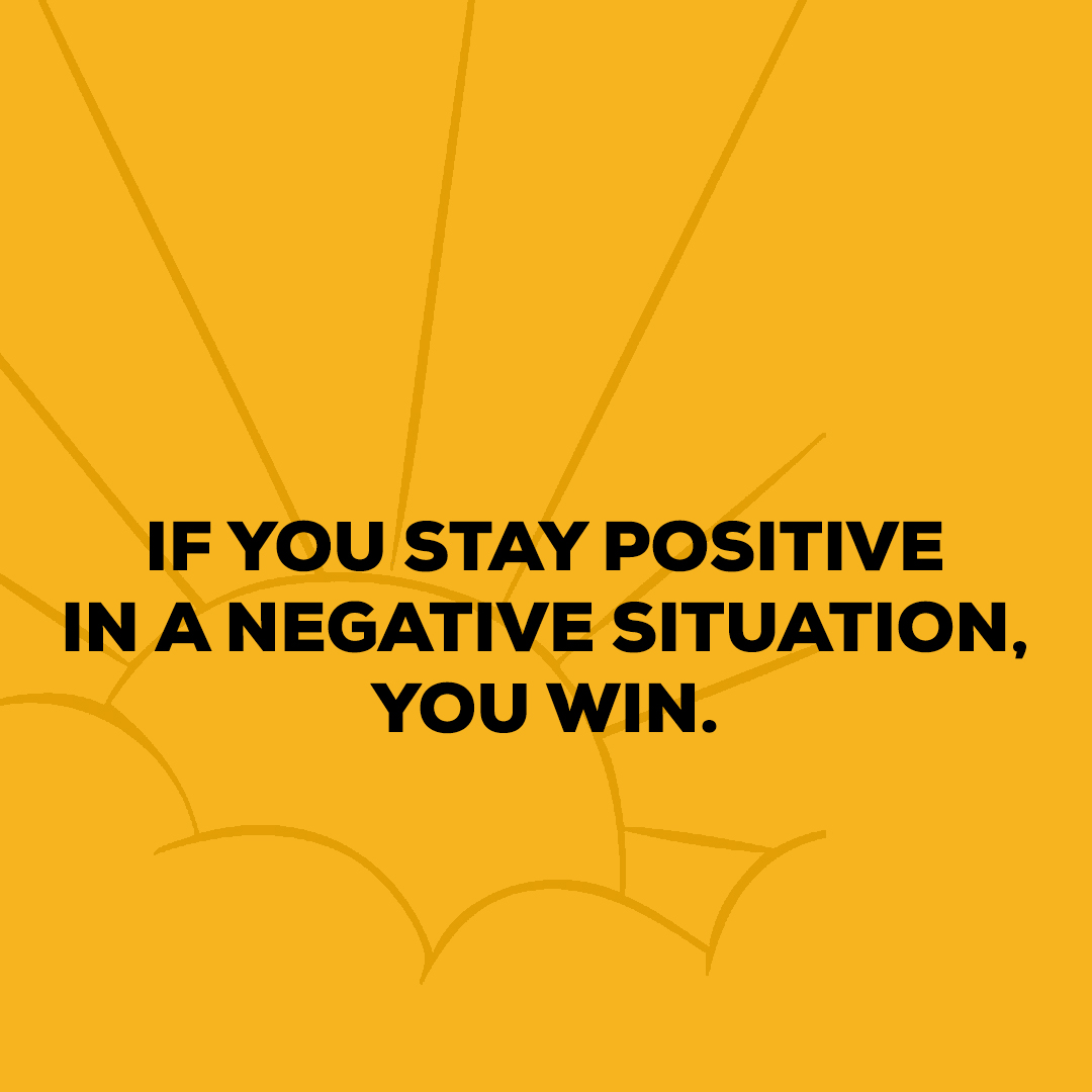 Think positive, stay winning! Happy Thursday 😄 #bepositive #positivethinking #thinkpositive