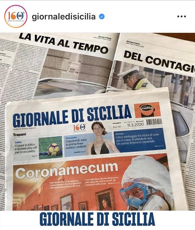 Marco_3011's tweet photo. #iorestoacasa, la parola d'ordine delle nostre vite in questi giorni. Vogliamo, ora più che mai, continuare la nostra missione, affinché l’informazione credibile e affidabile sostenga e accompagni tutti i nostri lettori in questa missione globale https://t.co/1Y4IUaXMAe https://t.co/kFeCAEkqKA