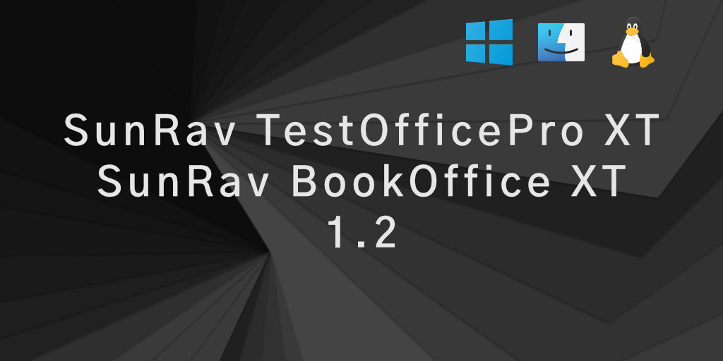 sunrav's tweet image. Выпустили SunRav TestOfficePro XT 1.1 и SunRav BookOffice XT 1.2 sunrav.ru/blog/sunrav-xt…