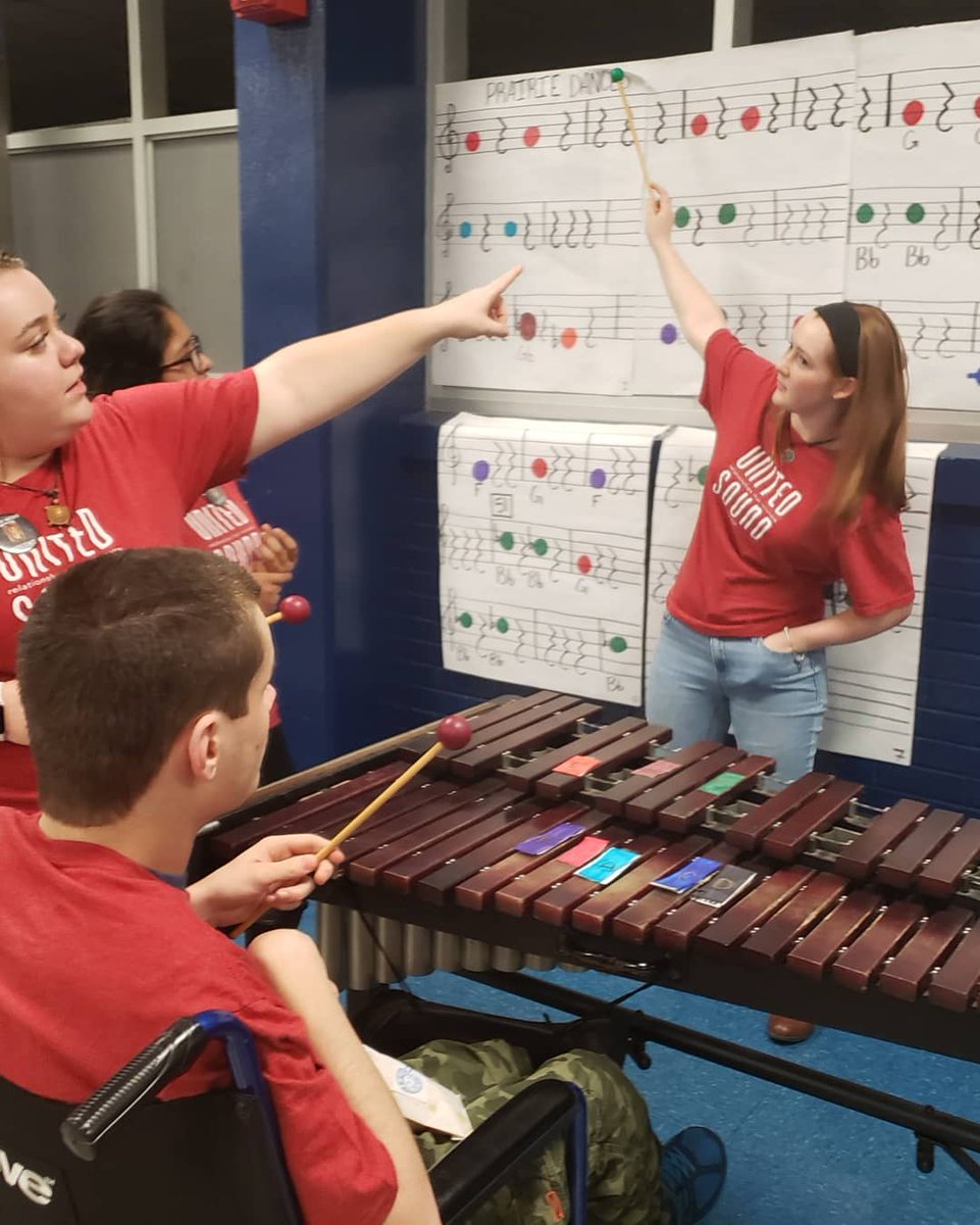 RedMarching's tweet photo. During Roar Night a hand full of our Band members that helped in a program called United Sound. This program is to teach hand full of special needs children from Mrs Ireland class.
#rbway #teamredbank #wearehamilton #roarnight #roarnight2020 #unitedsound https://t.co/rOX9Cz003O