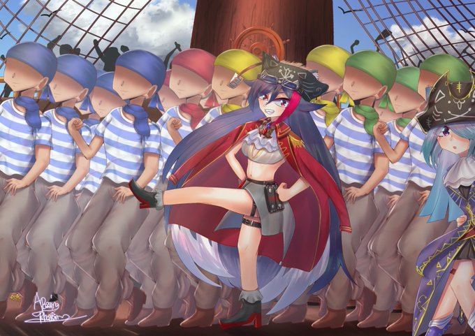 海賊 高画質 のtwitterイラスト検索結果