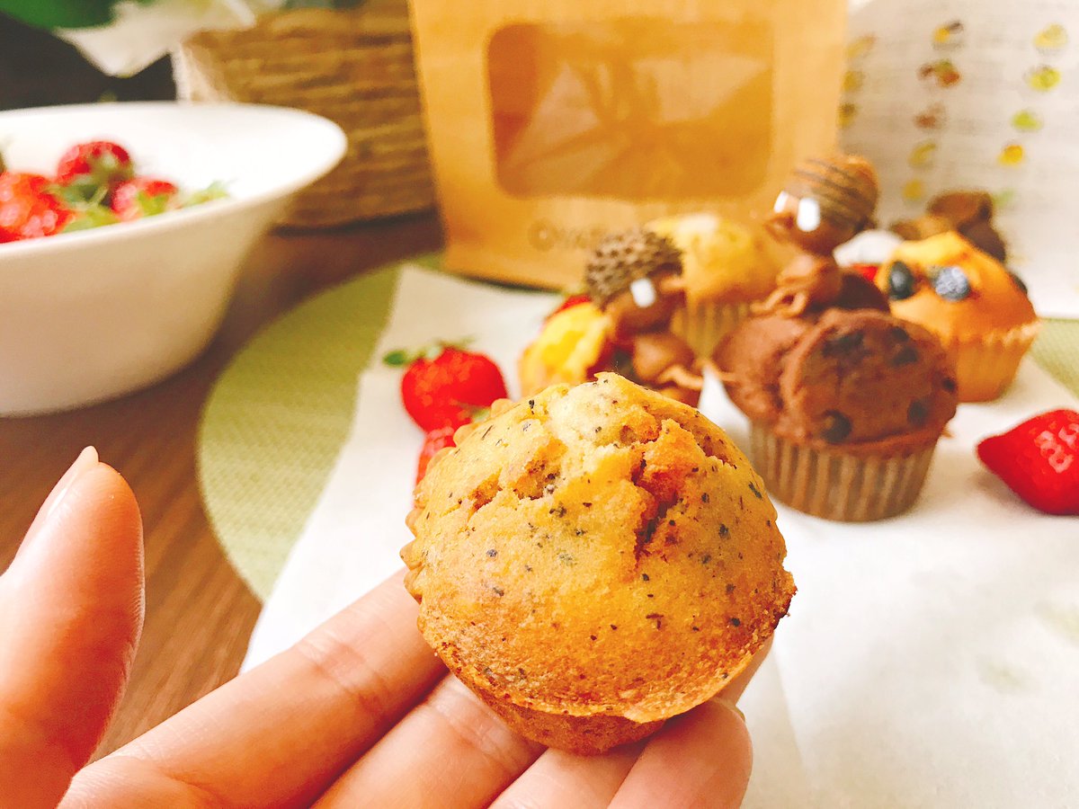 マフィン　ホラグチカヨ　マスコット　タグ付 オマケ付き ジンゴさま（@jingo_1016 ）のアバターをイメージしたフェイススイーツ