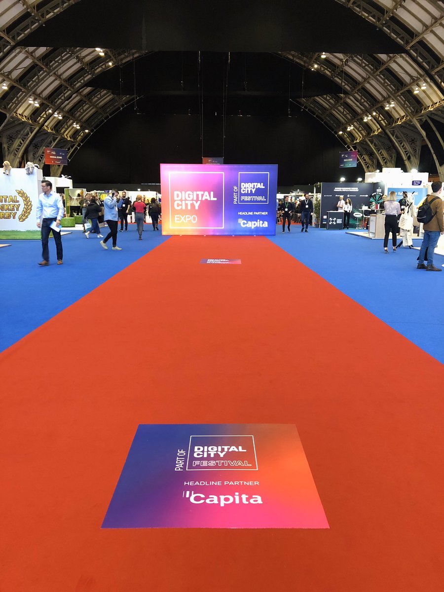 At Digital City Festival 2020. Ready to network and be inspired. Looking forward to <a href="/casey_digital/">Paul Casey 🚀</a> speaking at #DCF2020