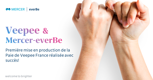 LaetMortreuil's tweet photo. Après 7 mois de projet en collaboration avec les équipes Paie & RH, Mercer-everBe a lancé avec succès la solution Workday Paie avec la société Veepee. #Workday #Paie #expertise #SolutionCloud #Mercer #Transformationdigitale https://t.co/rkLBcbqkKh https://t.co/bn4xm65kKF