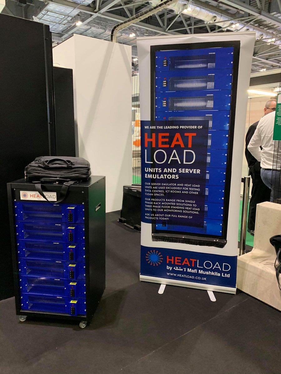 HeatLoadCoUk's tweet image. Are you at #DCW? Stop by the 6th Generation #DataCentre to look at one of our temporary racks loaded with MK4 3.5KW #ServerEmulators

After, stop by Stand D670 to talk to one of our professionals how you can implement this solution in your IST!