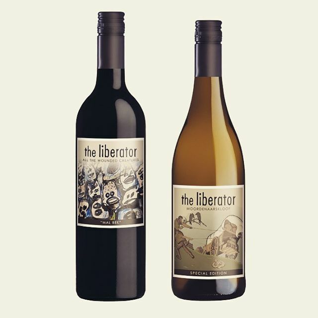 New for the @the_liberator_wine  #labeldesign #oddbins #dreyfusashbyuk #haumannsmal #liberatorwine #southafrica #stellenbosch ift.tt/39FIUA9