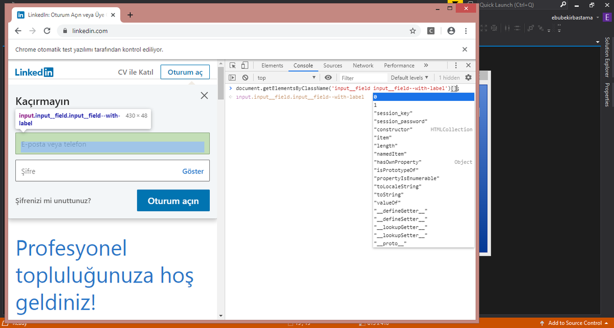 ebubekirstt's tweet image. #Bot #yazılımeğitim #ebubekirbastama Yazanlara tavsiye console Javascript&apos;leri bol bol kullansınlar baya işlerine kolaylaştıracaktır...