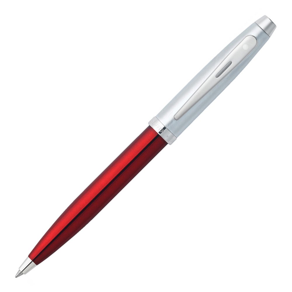 This Sheaffer 100 Ballpoint Pen comes in a translucent red barrel and a brushed chrome cap.

Currently, this pen is 25% off for only £15.75 making it the perfect time to add it to your pen collection.

penshop.co.uk/sheaffer/ballp…